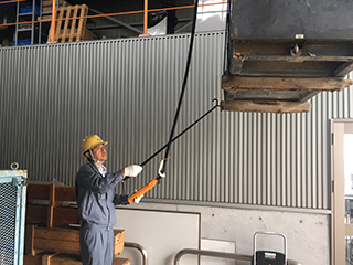 高所のフォークリフト作業は難しい